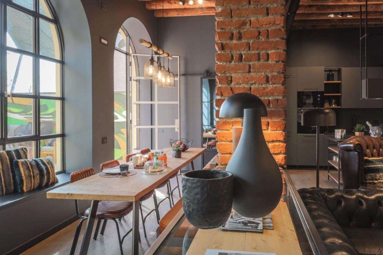 شقة Ar Prestige Penthouse - Tribeca Loft بيرغامو المظهر الخارجي الصورة