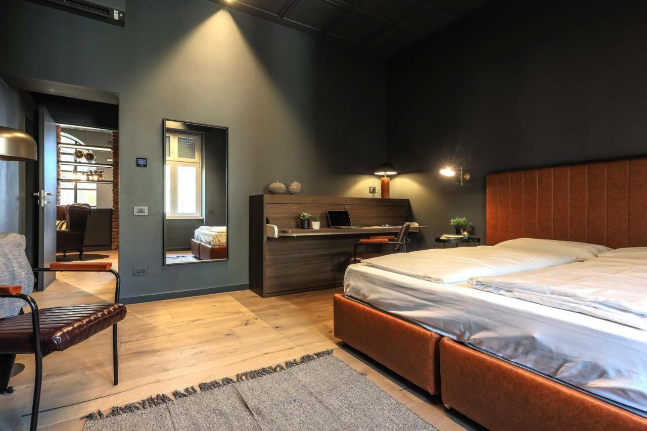 شقة Ar Prestige Penthouse - Tribeca Loft بيرغامو المظهر الخارجي الصورة